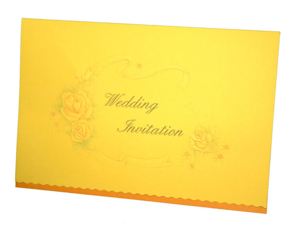 Panache 1034 floral saffron budget wedding invitations-976