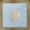 Cherish 2003W Blue haze translucent Vellum tracing paper wedding invitations-0