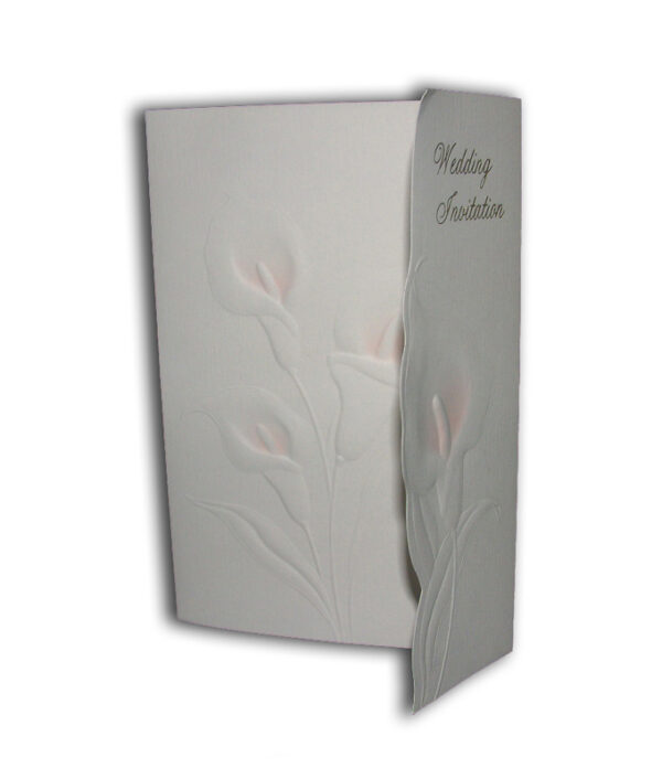 floral wedding card design