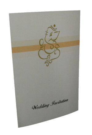 Ganesh wedding invitation card