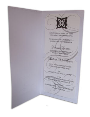ABC 490 antique paisley wedding invitation-0