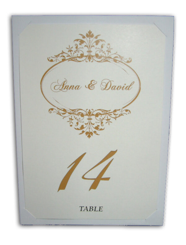 Table Card 113-1457