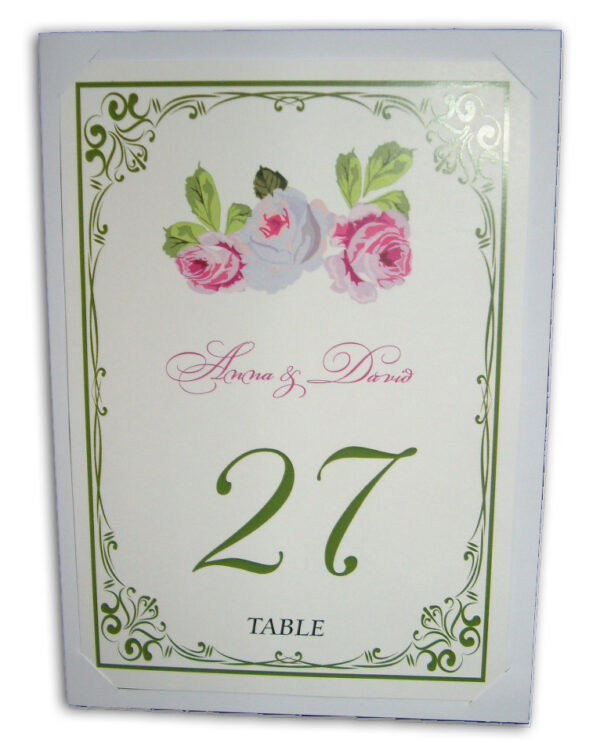 Table Card 116-1466