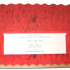 HW036 Cardinal Red and Gold Indian pocket invitations-0