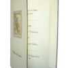 2004S gold and white folded order of service card -0