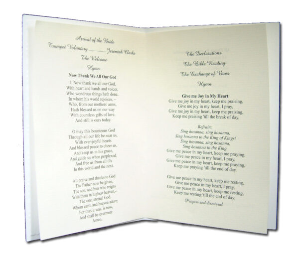 2019S Red hot romantic love silver order of service sheets-168