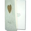 2001T cream and gold imprinted wedding invitation -0
