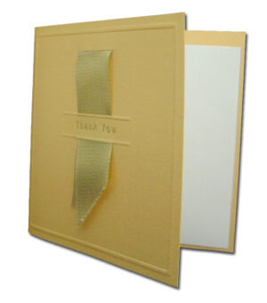 2036T Gold Thank You Cards for weddings or any occasion-0