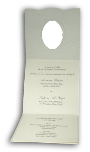 Personalized wedding invitations