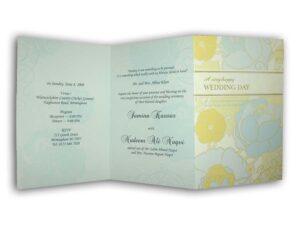 sage green wedding invitation cards