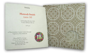 ABC 405 silver card with gold damask pattern-0