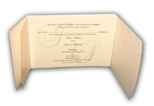 7036 golden rings pearlescent wedding invitations-0