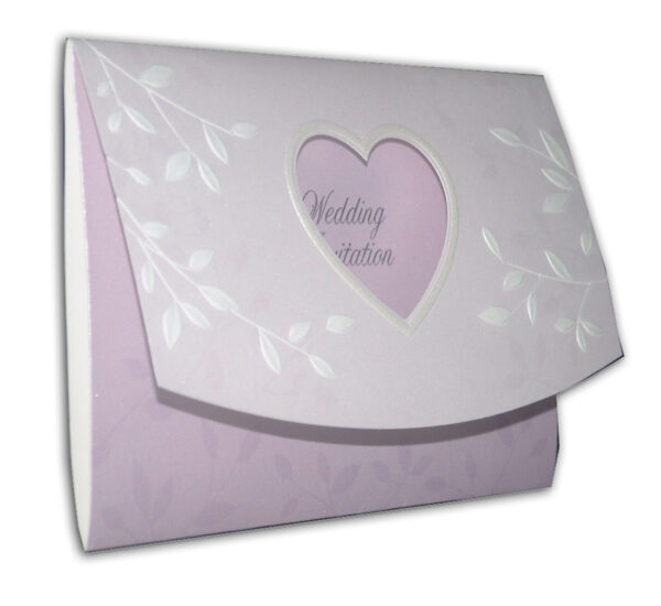 Lilac marriage card printing