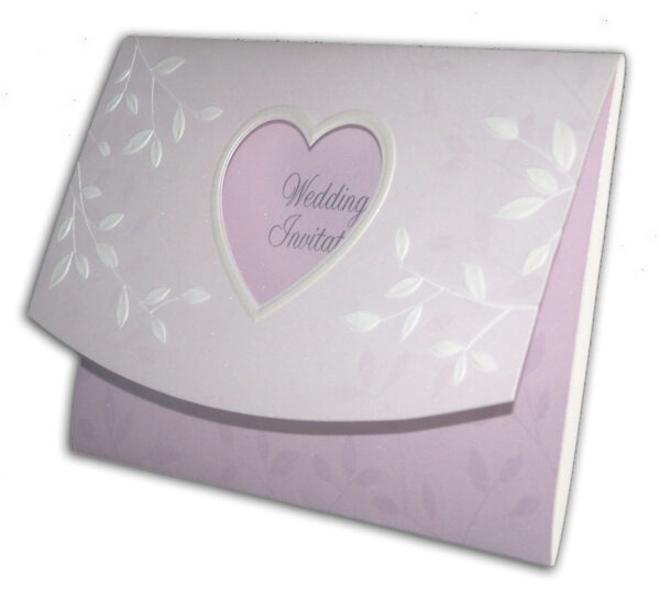 Lilac marriage card printing
