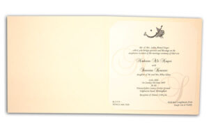 ABC 425 cream and gold arabic wedding invitations-533