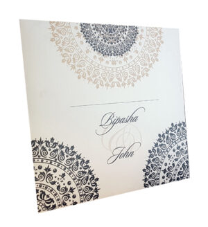 Elegant Arabesque Invitation ABC 875 -4473