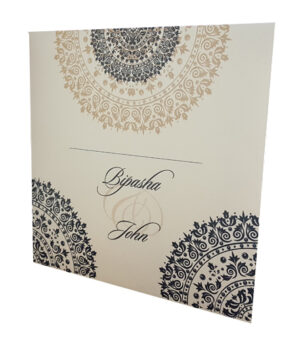 Elegant Arabesque Invitation ABC 875 -4472