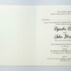 ABC 594 Simple white and silver Budget Wedding Invitation Card Design-0