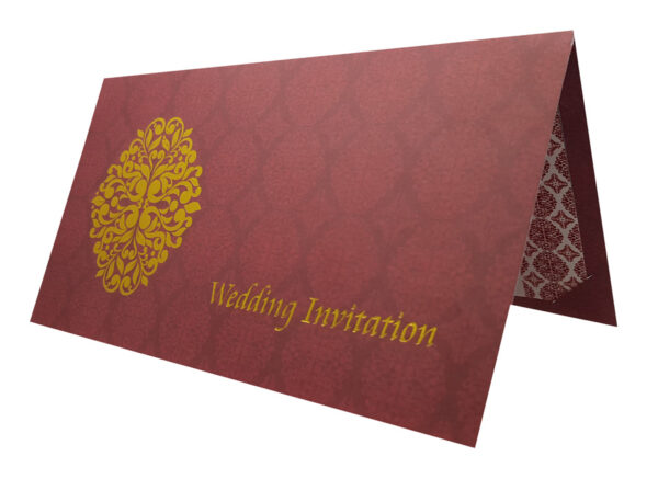 Maroon red Wedding Invitation Party Invites, Shadicards.com 672