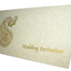 ABC 730 Asian Paisley background Foiled Invitation-0