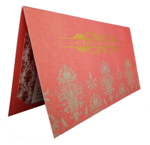 Royal Red invitation Card design Shadicards.com