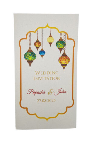 ABC 916 Personalised Wedding Invitation-4081