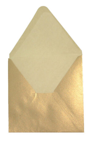 E28 Square Antique Golden (PM40-14) wedding invitations Envelope-726