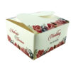 Cake box favors wedding Personalised sugar almonds wedding favours