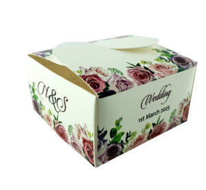 Cake box favors wedding Personalised sugar almonds wedding favours s