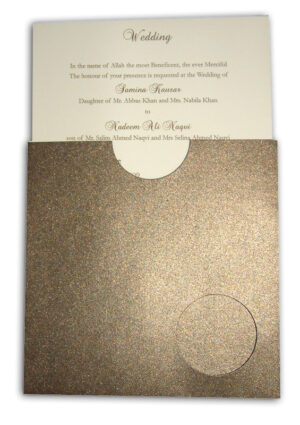 ABC 407 Chocolate brown wallet invitations-1732