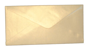 DL Light Gold (PM40-19) 110mm x 220mm pearl metallic invitations Envelope-0