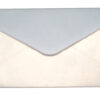 DL Ice White (PM40-17) 110mm x 220mm metallic cardstock Envelope-0