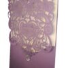 LC 1080 Royal Purple Lace Invitation-0