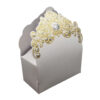 Lovely white favour candy boxes