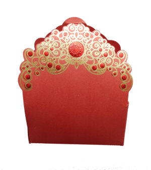 Majestic Red Party Favour Box LC 021-4448