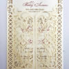 Graceful Ivory Lasercut Invitation LC 9018-0