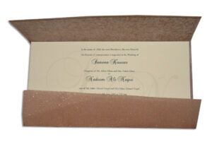 WD 8017 aubergine gold fabric invitation-0