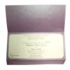 ABC 330 WI Lilac Invitation with foiled Wedding Invitation-0