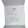ABC 417 Floral filigree pattern ribbon invitation-0