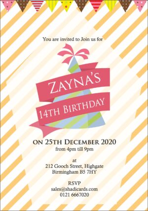 NZ 330 Birthday Invitation-0