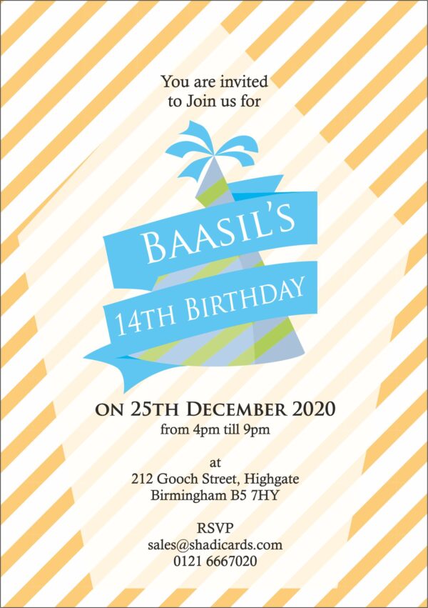 NZ 331 Birthday Invitation-0