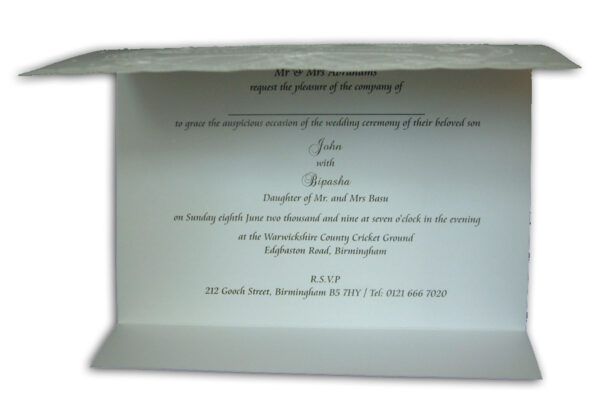 50p wedding invitation cards
