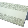 PL03 Allure silver floral table place card-0