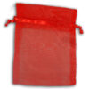 Red Sheer wedding or party favour Bag-0