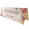 RV 106 TABLE RESERVED PLACE CARD -0