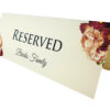 RV 107 TABLE RESERVED PLACE CARD -0