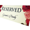 RV 109 TABLE RESERVED PLACE CARD -0