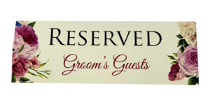 RV 114 TABLE RESERVED PLACE CARD -4863