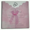 W114E Pink Vellum translucent Paper Invite-0