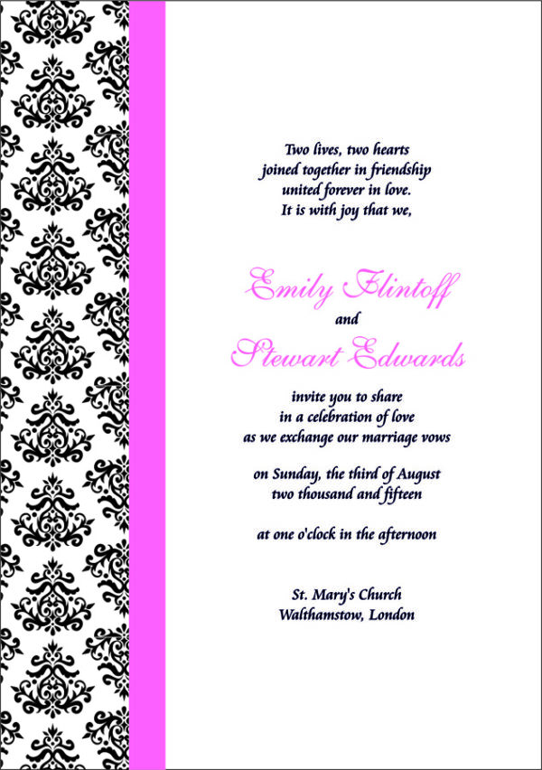 WD 103 Wedding Invitation-0